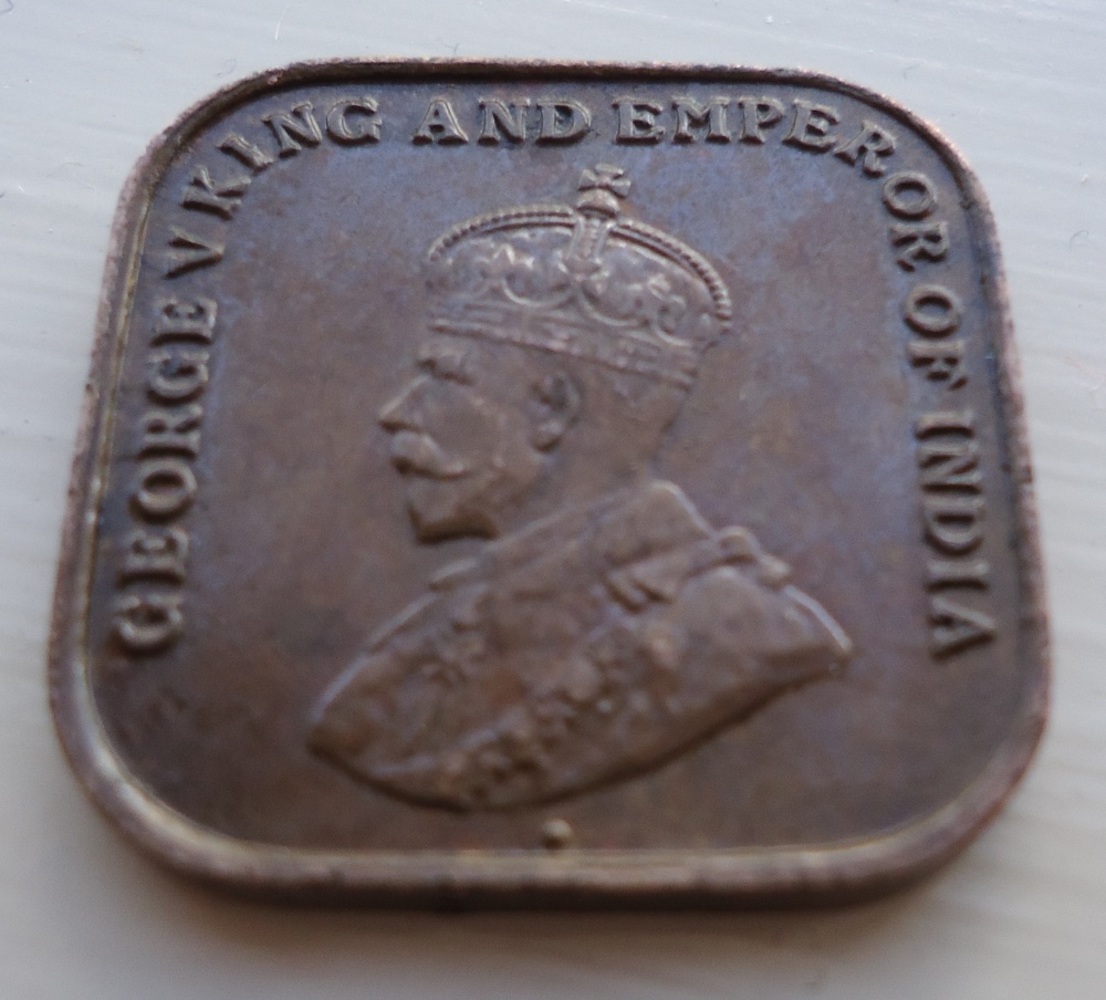 Straits-Settlement-Square-Cent-1920---Grade?